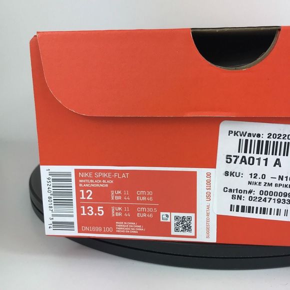 Nike Zoom Streak LT 4 Spike Flat Rawdacious DN1699-100 Men's Size 12 - Picture 11 of 11